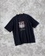 超話題! バレンシアガ コピー SS 25パリ城のゆったりカジュアルTシャツカップルモデル-