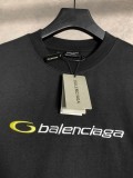 【話題商品！】バレンシアガ 激安通販 ロゴアルファベット刺繍ラウンドネック半袖Tシャツ