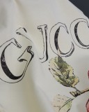 【限定】 グッチ 偽物通販 アルファベットロゴアップルプリントクルーネック半袖Tシャツ