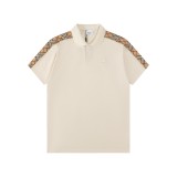 稀少 バーバリー コピーおすすめ Burberryのオールドフラワーフルプリントpolo