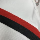 一目惚れ♪ バーバリー 激安通販 Burberryボーバリーアルファベットモザイクストライプストレートカジュアル半袖ポロシャツ