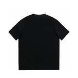 日本未入荷 バーバリー コピー Burberryの軍馬柄プリント百合トレンド半袖Tシャツ