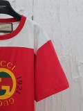 累積売上総額第１位！グッチ 激安通販 Gucci  春夏の新カラー1921アルファベットプリントクルーネックTシャツ