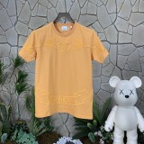超奇跡の入荷☆ バーバリー 激安偽物  Burberryブランドロゴプリントラウンドネックゆったり半袖Tシャツ