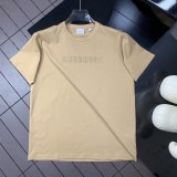 新作 バーバリー n級品  Burberryブランドロゴプリントラウンドネックゆったり半袖Tシャツ