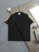 超奇跡の入荷☆ グッチ n級品 春夏の最新機帯手袖つづりダブルGアルファベットプリント丸首おしゃれ半袖Tシャツ