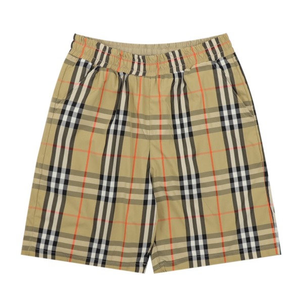 稀少 バーバリー コピーおすすめ Burberryチェックプリントのリバーシブルパンツ