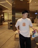 一目惚れ♪ バーバリー 激安通販 Burberryの穂盾刺繍ラウンドネック半袖Tシャツ