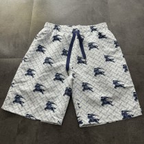 稀少 バーバリー 激安偽物 Burberry老花満印ビーチパンツショートパンツ