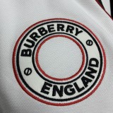 一目惚れ♪ バーバリー 激安通販 Burberryボーバリーアルファベットモザイクストライプストレートカジュアル半袖ポロシャツ