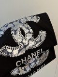 使い勝手良し シャネル 激安通販 スパンコールデニムロゴ刺繍半袖T