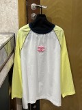 入手困難 シャネル n級品 金儲け黄色衝突色日焼け止め長袖