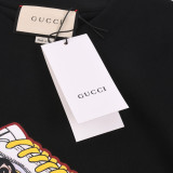 一目惚れ♪ グッチ 激安通販 シューズロゴプリント半袖Tシャツ
