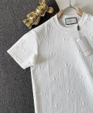 大人気 グッチ コピーおすすめ Gucci X アディ連名の3 D凹凸ダークボーダージャカードTシャツ