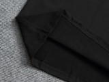 稀少 バーバリー n級品 アルファベット刺繍二重袖背格子貼布の精巧で美しい重工芸Tシャツ