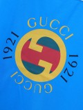 一目惚れ♪ グッチ コピー Gucci  春夏の新カラー1921アルファベットプリントクルーネックTシャツ