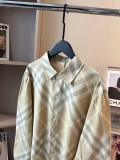 使い勝手良し バーバリー 激安偽物 Burberryカーキチェックの日焼け止めボタンダウンシャツ