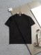 【話題商品！】バーバリー 偽物通販 アルファベット刺繍二重袖背格子貼布の精巧で美しい重工芸Tシャツ