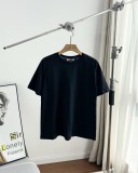 追跡付 バーバリー コピー Burberry軍馬シート刺繍サマーラウンドネック半袖Tシャツ2色