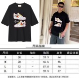 一目惚れ♪ グッチ 激安通販 シューズロゴプリント半袖Tシャツ