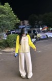 入手困難 シャネル n級品 金儲け黄色衝突色日焼け止め長袖