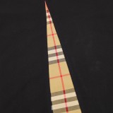 【話題商品！】バーバリー コピー Burberryチェック柄キルティング半袖Tシャツ