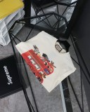 高品質 グッチ スーパーコピートロッコプリントクルーネック半袖Tシャツ