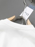 一目惚れ♪ ディオール n級品 のアルファベット刺繍パッチワーク植毛Ｔシャツ