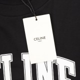 【話題商品！】 セリーヌ 激安偽物 定番アルファベットプリントベーシック半袖Tシャツ