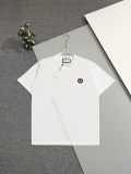稀少 グッチ コピー Gucciの前後に刺繍された丸首半袖Tシャツ