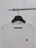 日本未入荷 セリーヌ n級品 25 SS春夏凱旋門刺繍半袖