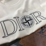 超奇跡の入荷☆ ディオール 偽物通販 の刺繍ロゴ半袖Tシャツ
