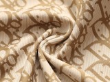 追跡付 ディオール コピーおすすめ の暗紋タオル刺繍アルファベットロゴ二重袖背格子貼布半袖