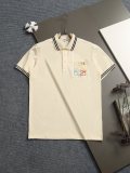 新作 ロエベ  コピー 刺繍コーナータイプの超爆開襟ボタンポロシャツ