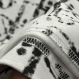 【限定】ディオール 激安偽物 の25 ssフルプリントロゴ半袖Tシャツ