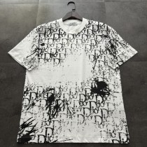 【限定】ディオール 激安偽物 の25 ssフルプリントロゴ半袖Tシャツ
