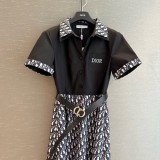 超話題! ディオール 偽物通販 の25 ssシャツワンピース2色