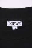 一目惚れ♪ ロエベ 激安偽物 アルファベットロゴフラワー重工刺繍オールインワン半袖Tシャツ