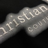 追跡付 ディオール 激安通販 の25 ss刺繍ロゴラウンドネック半袖Tシャツ