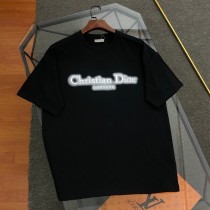 追跡付 ディオール 激安通販 の25 ss刺繍ロゴラウンドネック半袖Tシャツ