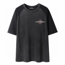 累積売上総額第１位！クロムハーツ スーパーコピー スカルヘッドクロスプリント半袖Tシャツ