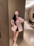 ★超人気 クロムハーツ 激安偽物 クロスコンパスフルプリントデニムジャケット