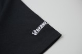 【限定】クロムハーツ n級品 布刺繍クロコハートクロス半袖