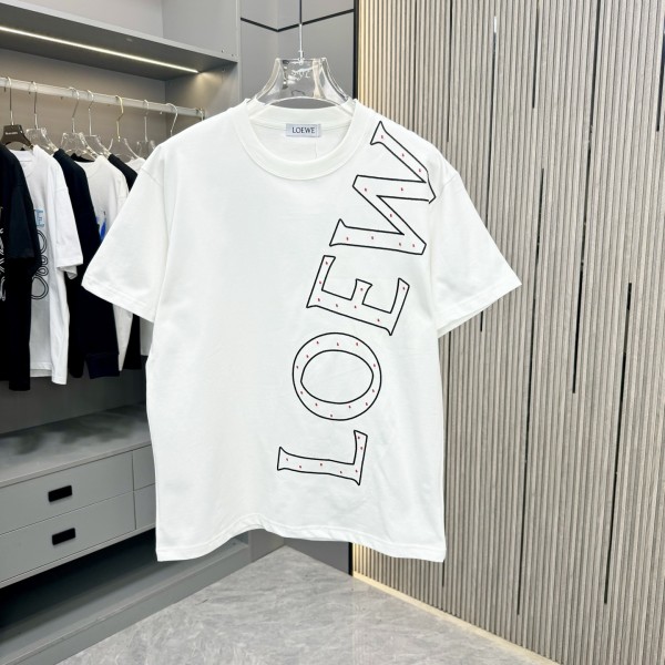 超話題! ロエベ 偽物通販 25 FW春夏新作クルーネックTシャツ