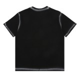新作 プラダ n級品 水洗シート三角標半袖Tシャツ