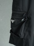 日本未入荷 プラダ コピーおすすめ 25 ssトライアングルマルチポケット機能付きワークショーツ