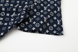 使い勝手良し ルイヴィトン 激安通販 25 SSオールドフラワーたっぷりジャカード半袖シャツTシャツ半ズボンセット