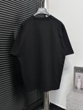 新作 ルイヴィトン 激安通販  Louis Vuittonプリントデザイン丸首半袖Tシャツ