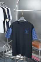 超話題! ルイヴィトン n級品 インパクトカラーLV刺繍半袖/XL