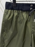 累積売上総額第１位！モンクレール 激安偽物 25 ss新ロゴのドローストリングスイムパンツ